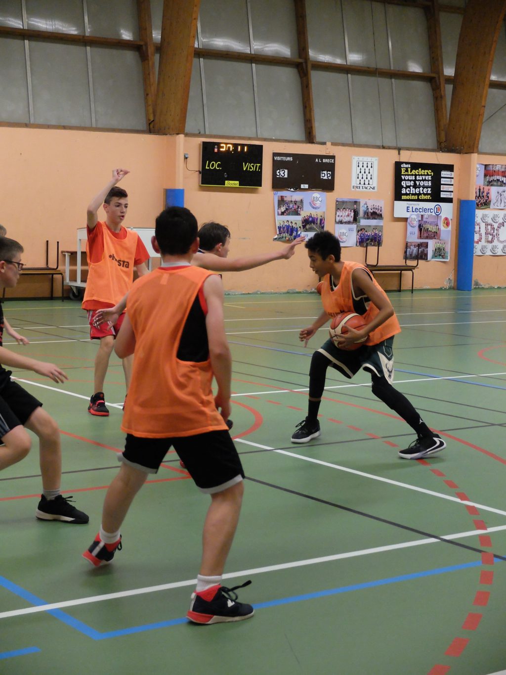 Un entraînement avec... les U15 ⋆ Brécé Basket Club